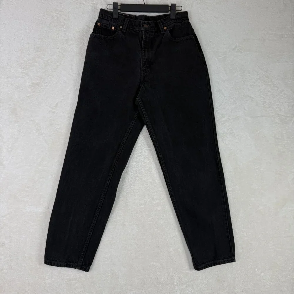 Vintage Levi's Size 10 Regular 550‎ Relaxed Fit 100% Cotton Authentic Red Tab